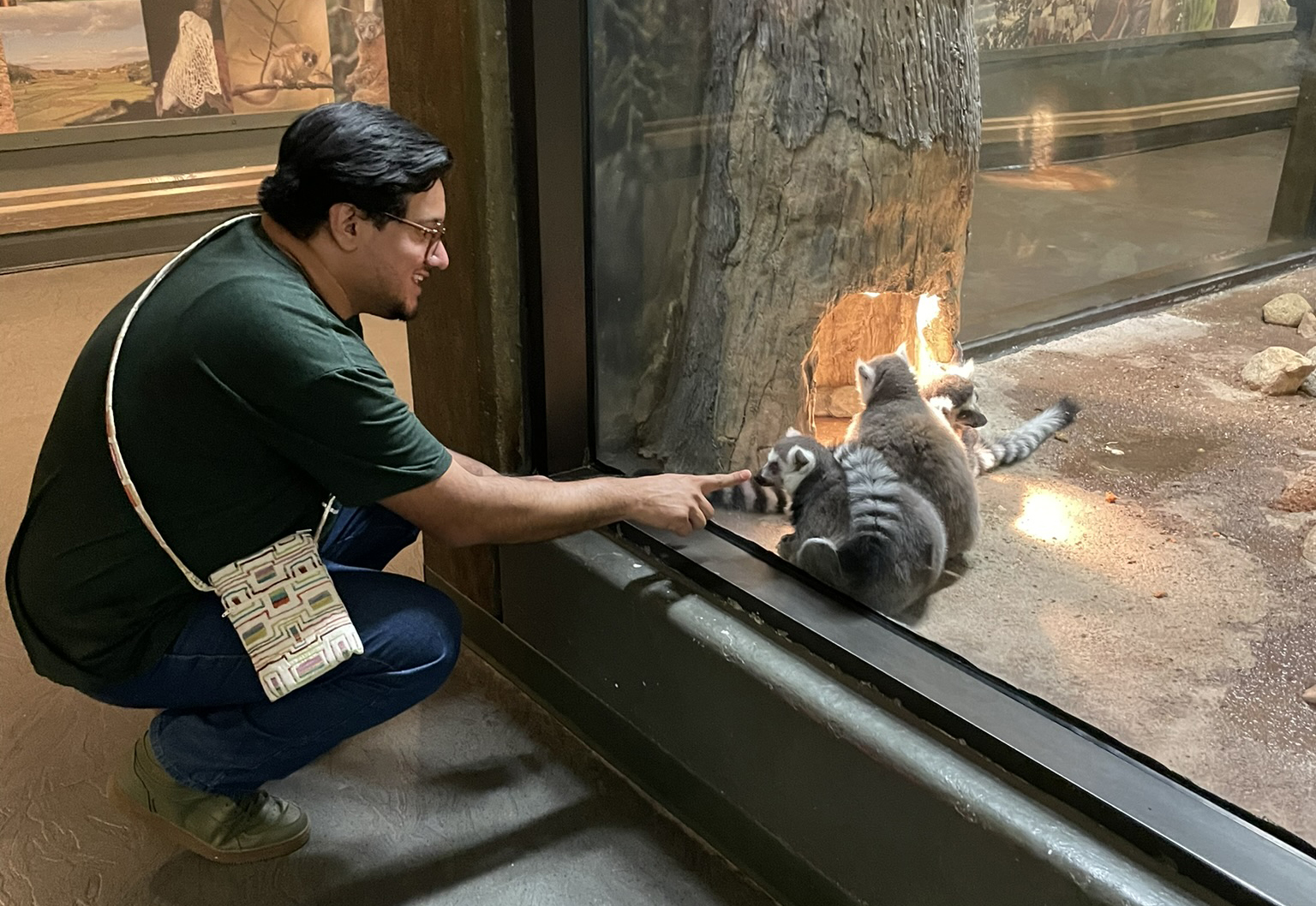 Alej with lemur